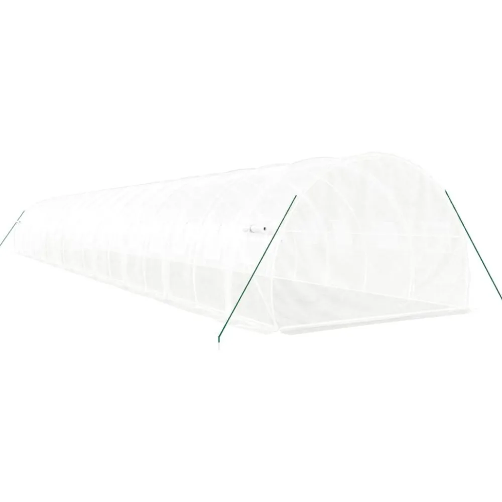 Kasvihuone teräsrungolla, 3x2x2 m - 24x3x2 m, eri kokoja ja värejä (29939)*FinePRICE Sale
