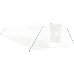 Kasvihuone teräsrungolla, 3x2x2 m - 24x3x2 m, eri kokoja ja värejä (29939)*FinePRICE Sale