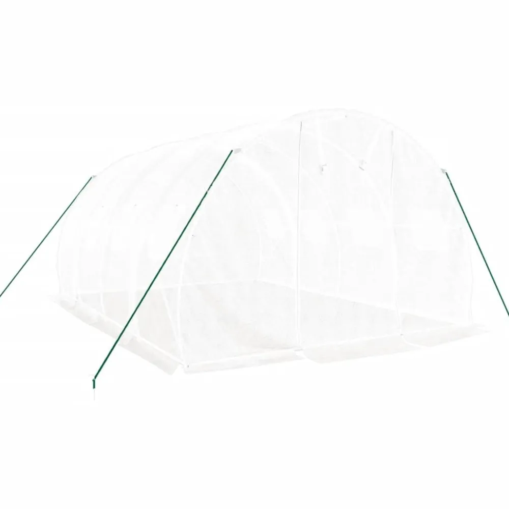 Kasvihuone teräsrungolla, 3x2x2 m - 24x3x2 m, eri kokoja ja värejä (29939)*FinePRICE Sale