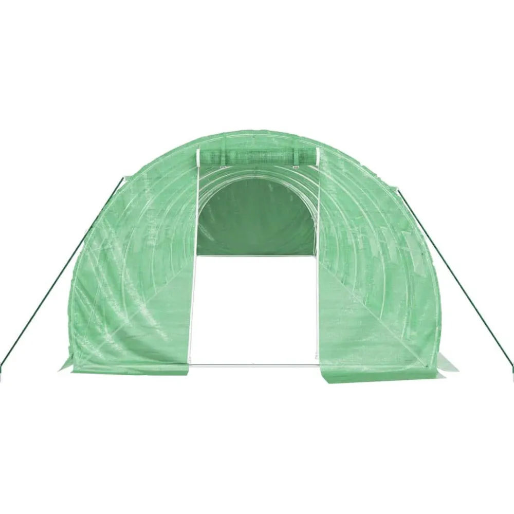 Kasvihuone teräsrungolla, 3x2x2 m - 24x3x2 m, eri kokoja ja värejä (29939)*FinePRICE Sale