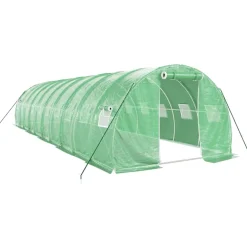 Kasvihuone teräsrungolla, 3x2x2 m - 24x3x2 m, eri kokoja ja värejä (29939)*FinePRICE Sale