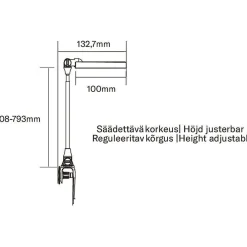 Kasvivalaisin Rose, 10W, 290lm, valkoinen*Airam Clearance