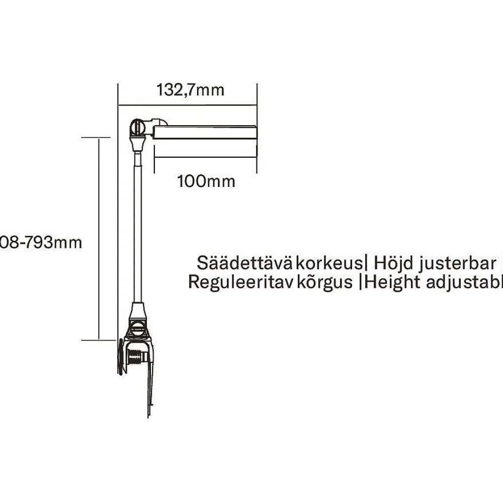Kasvivalaisin Rose, 10W, 290lm, valkoinen*Airam Clearance