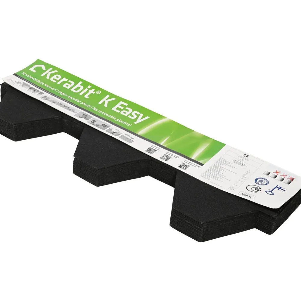 Outlet Kattohuopa K Easy musta 3 m²/pkt Kattohuovat