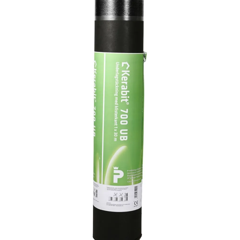 Discount Kattohuovan bituminen aluskate 700 UB 1x30 m Kattohuovat