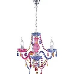 Kattokruunu Luster Ø 400x1500 mm 3-osainen monivärinen*Trio Discount