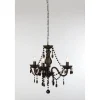 Kattokruunu Luster Ø 400x1500 mm 3-osainen musta*Trio New