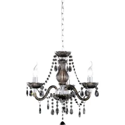 Kattokruunu Luster Ø 400x1500 mm 3-osainen musta*Trio New