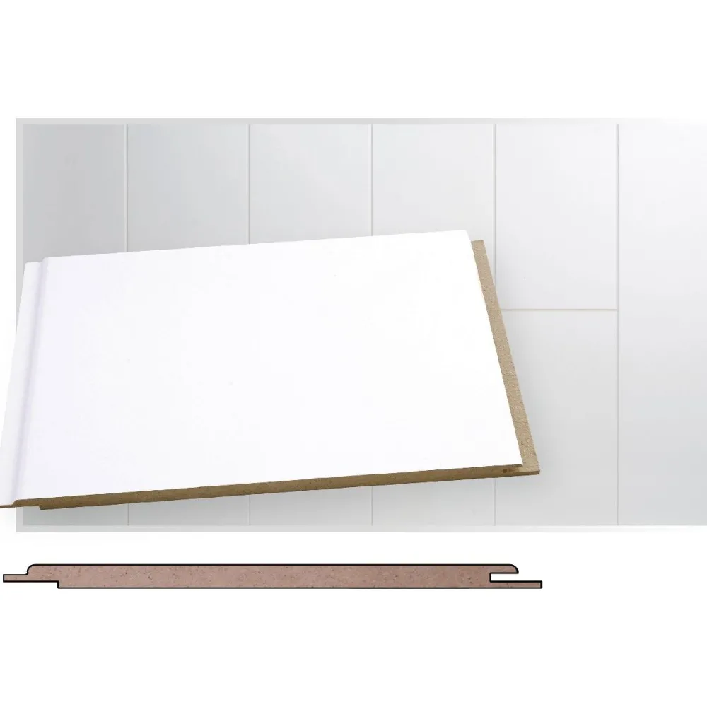 New Kattopaneeli Smart D2D STP-0, 6x160x2070mm, MDF, ympäripontattu, valkoinen Seinäpaneelit|Kattopaneelit