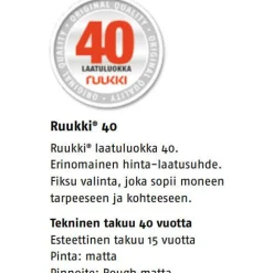 Discount Kattopelti Tiilikainen, 0.5mm, Rough matta, eri värejä Kattopellit