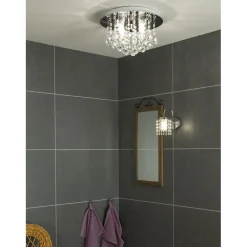 Kattovalaisin Teresa IP44 Ø 360x220 mm kromi/kirkas*Aneta Lighting Clearance