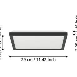 Kattovalaisin Rovito LED 1CCT IP44 eri kokoja*Eglo