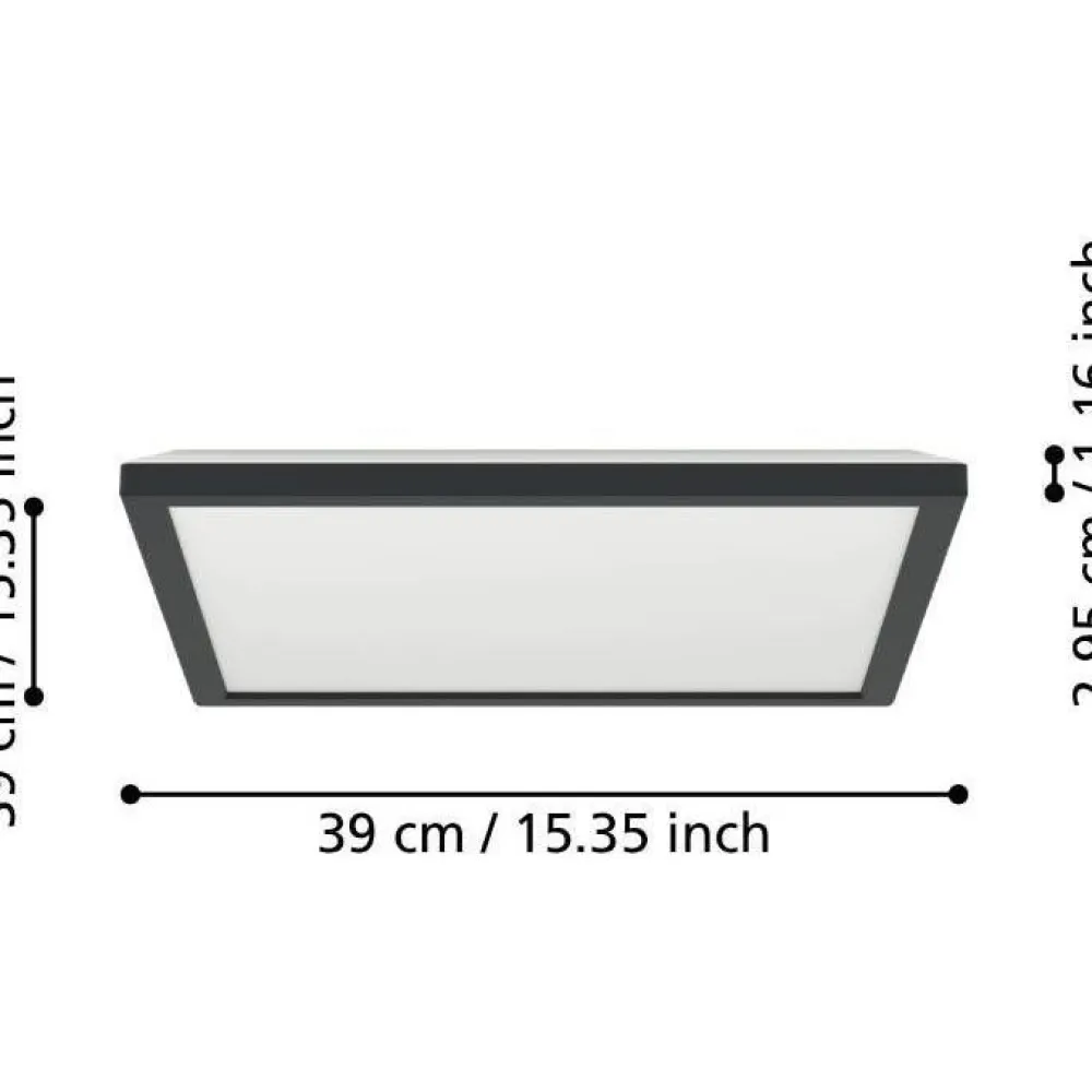 Kattovalaisin Rovito LED 1CCT IP44 eri kokoja*Eglo
