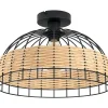 Outlet Kattovalaisin Vintage Anwick Ø380mm musta/puu Plafondit