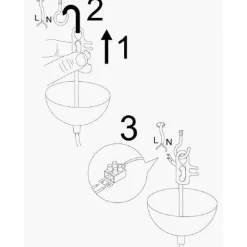 Kattovalaisin Vilja 50 cm eri värejä*Linento Lighting Sale