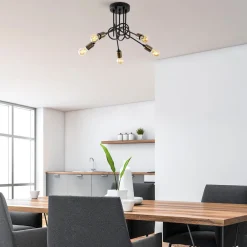 Kattovalaisin Viraj 5-osainen musta/pronssi*Linento Lighting Online
