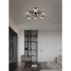 Kattovalaisin Pollock LED 3000K 62x59cm mattamusta*Trio Hot