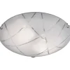 Discount Kattovalaisin Sandrina Ø400x100 mm valkoinen Plafondit