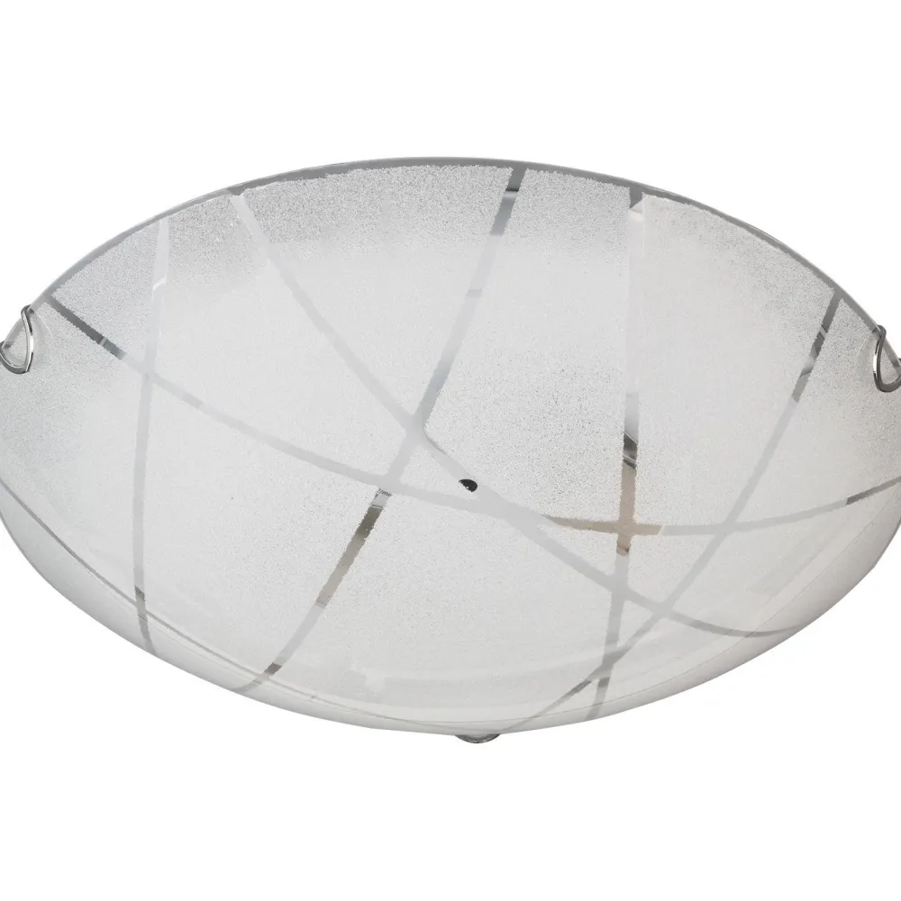 Discount Kattovalaisin Sandrina Ø400x100 mm valkoinen Plafondit