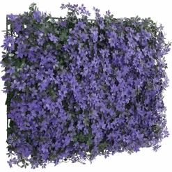 Online Keinotekoinen lehtiaita 24 kpl violetti 40x60 cm (66643) Tekokasvit Ja Kranssit