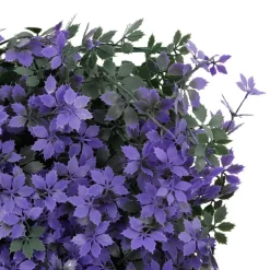 Online Keinotekoinen lehtiaita 24 kpl violetti 40x60 cm (66643) Tekokasvit Ja Kranssit