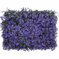 Online Keinotekoinen lehtiaita 24 kpl violetti 40x60 cm (66643) Tekokasvit Ja Kranssit