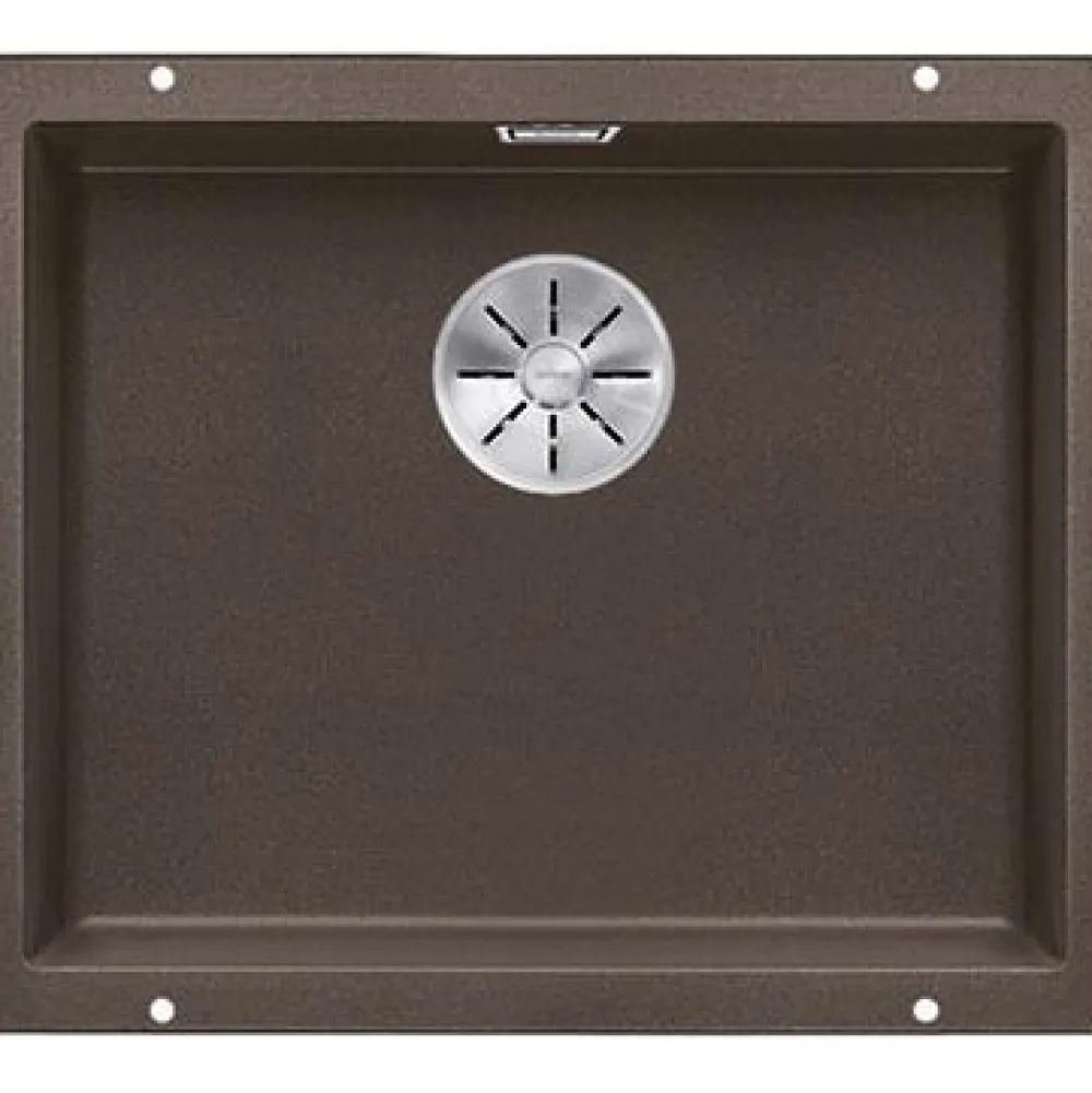 Clearance Keittiöallas Subline 500-U, 530x460mm, silgranit, altakiinnitettävä, eri värejä Tiskialtaat Ja -Pöydät