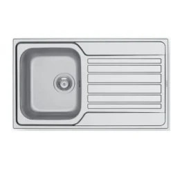 Outlet Keittiöallas Fedra 860x500 mm teräs Tiskialtaat Ja -Pöydät