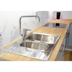 Best Keittiöallas Lyria L40-17S 790x500 mm rst Tiskialtaat Ja -Pöydät