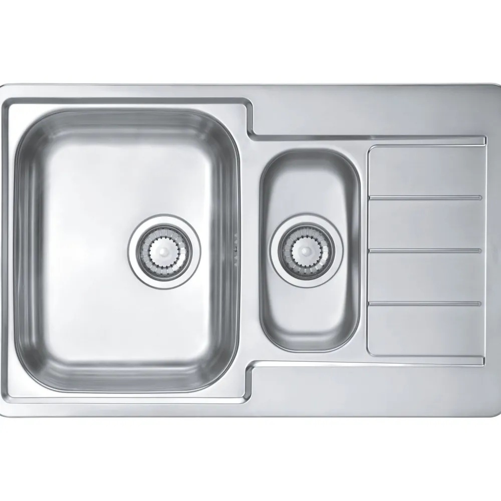 Outlet Keittiöallas STANDARD-TD34-15, 790x500mm, rst Tiskialtaat Ja -Pöydät