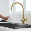 Keittiöhana Ocean pesukoneventtiilillä kulta*Bathlife