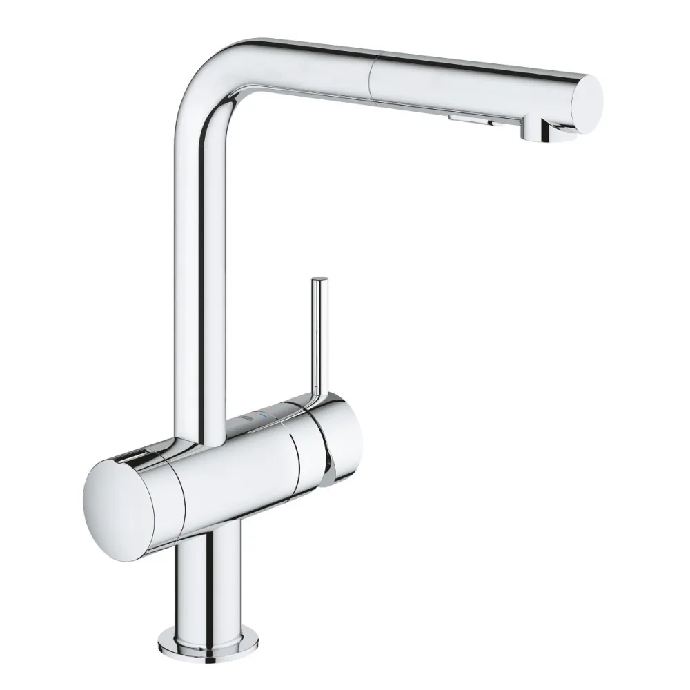Keittiöhana Minta, APK-liitäntä, ulosvedettävä juoksuputki, kromi*Grohe Outlet