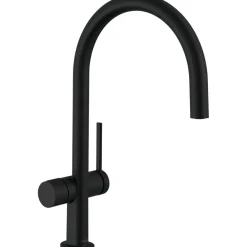 Keittiöhana Talis M54 220 APK-liitäntä musta*Hansgrohe Hot