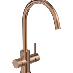 Keittiöhana INOX by Q1, APK-venttiili, C-juoksuputki, ruusukulta*Tammiholma Sale