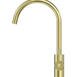Sale Keittiöhana INOX by Q1, APK-venttiili, C-juoksuputki, vaalea kulta Keittiöhanat