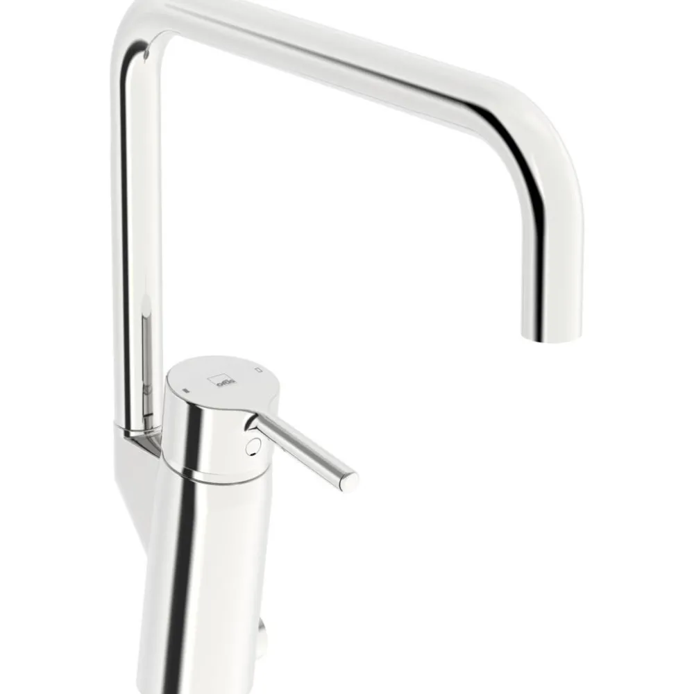 Outlet Keittiöhana Optima 2734FN, APK-venttiili, kromi Keittiöhanat