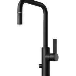 Keittiöhana Arman ARM887 APK-liitäntä ulosvedettävä juoksuputki Matte Black*Tapwell Discount