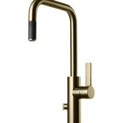 New Keittiöhana Arman ARM887 APK-liitäntä ulosvedettävä juoksuputki Brass Keittiöhanat