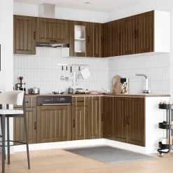 New Keittiökaappisarja 11-osainen Kalmar, eri värejä (43836) Valmiskeittiöt