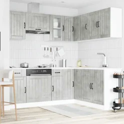 New Keittiökaappisarja 11-osainen Kalmar, eri värejä (43836) Valmiskeittiöt