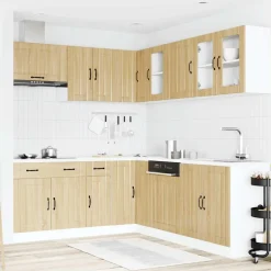 Keittiökaappisarja 11-osainen Lucca, suunniteltu puu, eri värejä (43834)*FinePRICE Best