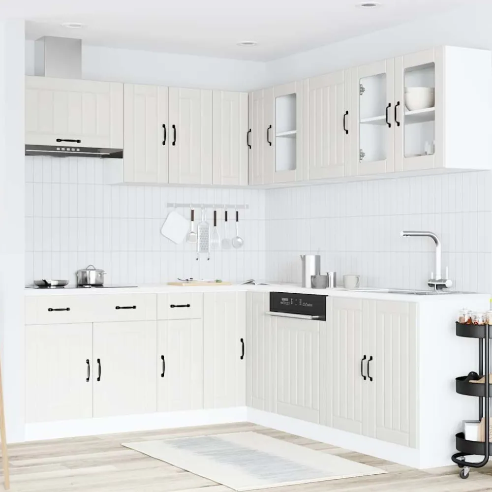 Keittiökaappisarja 11-osainen Lucca, suunniteltu puu, eri värejä (43834)*FinePRICE Best