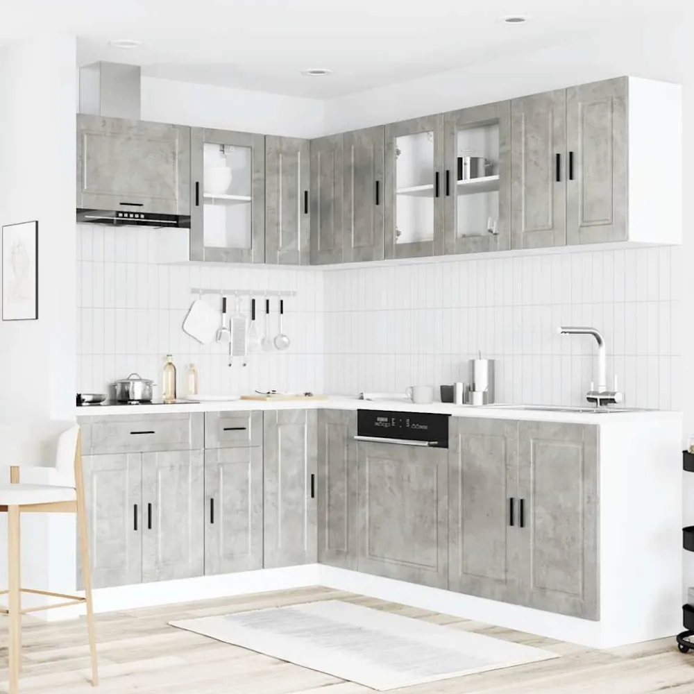 Keittiökaappisarja, 11-osainen Porto, eri värejä (43832)*FinePRICE