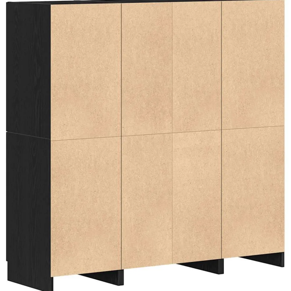 Keittiökaappisarja 3-osainen, tekninen puu, eri värejä (44334)*FinePRICE Outlet