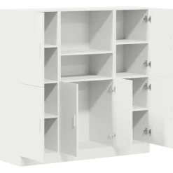 Keittiökaappisarja 3-osainen, tekninen puu, eri värejä (44334)*FinePRICE Outlet