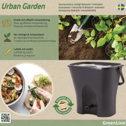 Keittiökomposti Urban Garden 2.0*Greenline Outlet
