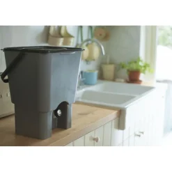Hot Keittiökomposti Urban Garden 15 L harmaa Keittiökompostorit