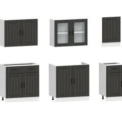 Keittiön kalustesarja, Kalmar, eri värejä (43816)*FinePRICE Discount