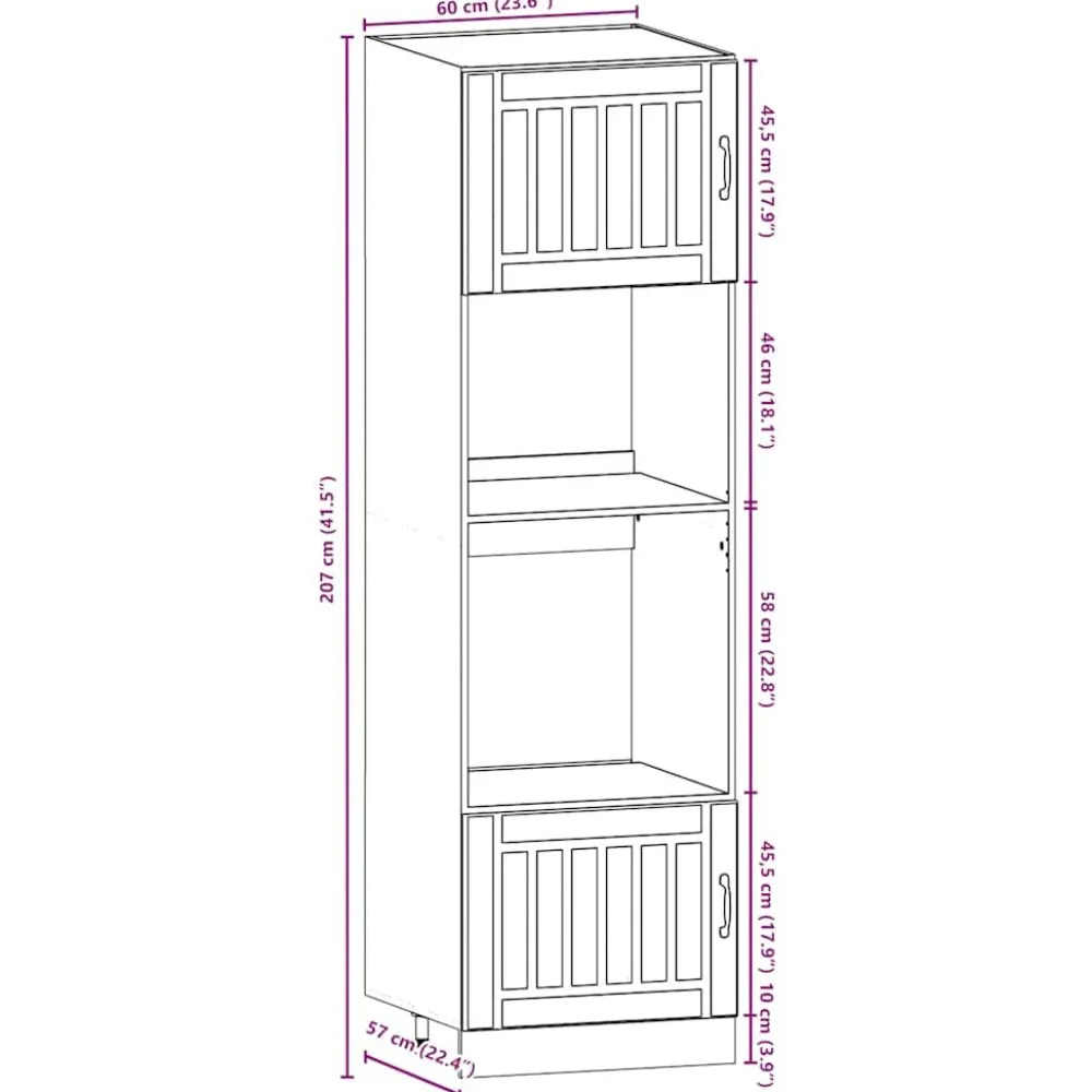 Keittiön kalustesarja, Kalmar, eri värejä (43816)*FinePRICE Discount