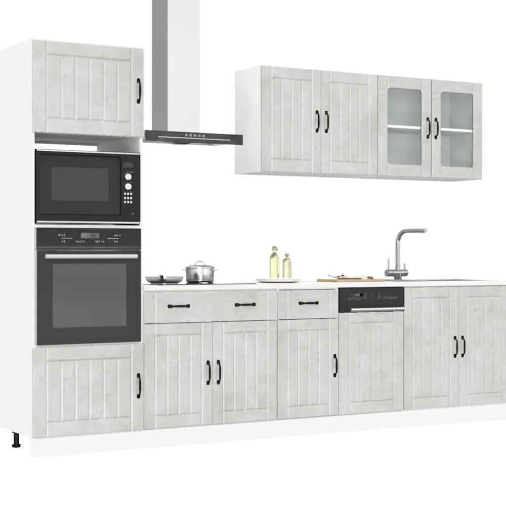 Keittiön kalustesarja, Kalmar, eri värejä (43816)*FinePRICE Discount